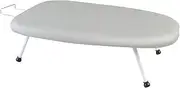 Mini Ironing Board Tabletop Ironing Board Countertop Ironing Board with Foldable Legs Small Iron Board for Collars Home Cuffs, B