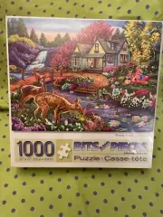 Bits and Pieces Forest Feast Cory Carlson Artwork 1000 Piece 27x20 Puzzle NEW