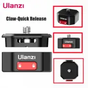 Ulanzi Claw Quick Release Plate Clamp System Kit for DSLR GoPro Action Cameras