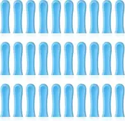 Ear Wax Removal Replacement Tips for Ear Camera 30Pcs Ear Spoon Tips for Wet/Dry Ear Ear Cleaner Tips Wax Cleaning Ear Spoons Tips Silicone Soft Cleaning Reuse Cap for Ear Wax Removal Endoscope