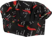 [SHERCHPRY] Chef Hat Cooks Uniform Hat Kitchen Working Hat Cooking Hats Restaurant Uniform Unisex Scrub Cap Universal Hat Elastic Working Hat Turban Cap Cotton