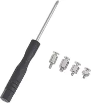SHINEOFI 1Set SSD Mounting Screws with Screwdriver Compatible with Asus Motherboards Durable Stainless Steel Computer Accessory for DIY Maintenance
