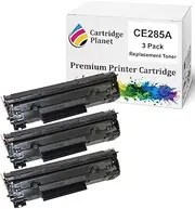 Cartridge Planet 3 Pack Compatible Toner Cartridge Replacement for HP CE285A 85A (1,600 Pages) for HP Laserjet M1132 MFP Laserjet M1212nf MFP Laserjet P1102 Laserjet P1102w