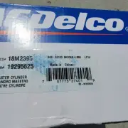 ACDelco Professional Brake Master Cylinder 18M2395 19265625 New In Box