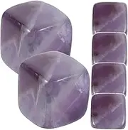 6 pcs Crystal Ice Cubes for Whiskey Reusable Drinks Ice Cubes Aesthetic Whiskey Stones for Home Bars and Restaurants