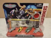 MicroMachines Transformers Series 2 #01 Bumblebee + 3 Autobots Micro Decoder Inc
