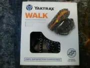 YAKTRAX WALK WINTER ULTRA ICE TRACTION FOR ALL YOU DO EXTRA SMALL 1 PAIR BLACK