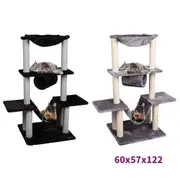 Garden Dining Set 3 Piece Dinner Seating Table Furniture Black/Grey vidaXL