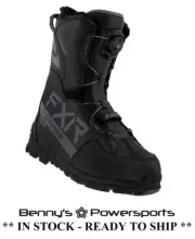 FXR X-Cross Pro BOA Snowmobile Boots Mens Womens Black Ops Snow Sled Snowboard