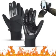 Soft Touch Screen Warm Gloves Water Resistant Windproof Gloves for Cold Weather