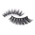 1 Pair Fake Eyelash Soft Realistic Messy Cross Fake Eyelash Lightweight