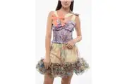 Viktor & Rolf Floral Print HAUTE FANTASIE Top With Bows