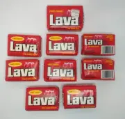 Lava Pumice Soap 1 - 5.7oz Bar 8 - 4oz Bars Red Packs Lava And Pumice Dirty Hand