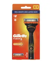 New Gillette Fusion5 Power Razor With Blade