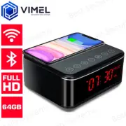 WIFI Security Camera 64GB Wireless Charging Bluetooth Docking Station Spy Hidden
