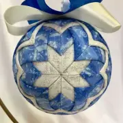 Quilt-Magic No Sew Ornament Kit-Frosted Beauty