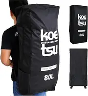 Surfboard Storage Travel Bag - 80L Large Capacity for 320/380cm Paddleboards and Accessories, Paddleboard and Gear Storage Bag