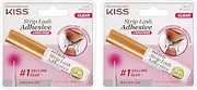 Kiss Strip Lash Adhesive Clear Eye Lash Glue (2 Pack)