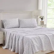 Laura Ashley Blencow Sprig Sheet Set Duck Egg