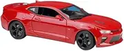 Die-cast car Model 1:18 Simulated Alloy car Model Simulated Interior Door can be Opened Metal Model(2016 Camaro red)