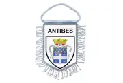Flag Mini Country Flag Car Decoration Souvenir Coat of Arms France Antibes
