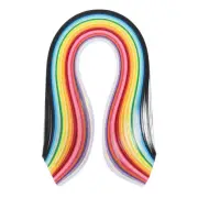 260pcs Quilling Strips Paper 9/32"(7mm) 39cm Origami Paper Quilling Strip