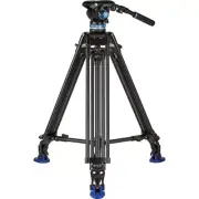 New!! Benro A573TBS6PRO Dual-Tube Aluminum Tripod & S6Pro Fluid Head