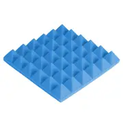 300x300x50mm Soundproofing Foam Studio Acoustic Foam Soundproof Absorption Treatment Panel Tile Polyurethane Foam BLUE COLOR