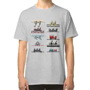 Alton Towers Coaster Cars Design T-shirt