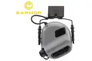 Earmor Premium Electronic Shooting Earmuffs M31 Cadet Grey (ER01887SF-GY)