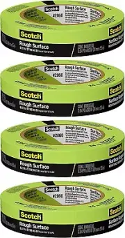 Scotch Painter's Tape 2060-1A 2060 Masking Tape, 1-Inch by 60-Yard, Green, 4...