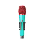 Telefunken M80 Custom Turquoise/Red Dynamic Microphone