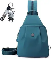 [Generic] Waterproof Oxford Large Capacity Convertible Shoulder Bag, Multi-compartment Light Simple Stylish Backpack