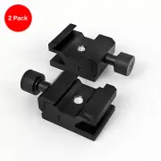 LSP 2PCS Cold Shoe 1/4" Screw to Flash Hot Shoe Mount Adapter - Speedlite Flash