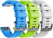 [VEVEL] For Fenix 8X Band 26MM Watch bands For Fenix 6X Pro/Fenix 5X/Fenix 5X Plus/Fenix 7X/Fenix 3/HR/Tactix/Descent MK1/D2 Delta PX/D2 Charlie 3pcs