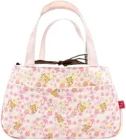 Hatayama Shoji San-X 33202953 Lunch Tote Bag with Drawstring Cherry Blossom Pattern Rilakkuma Approx. 6.7 x 10.2 x 5.1 inches (17 x 26 x 13 cm)