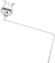 QUMIIRITY Music Folder Wire Adjustable Acoustic Guitar Dynamic Clip Collapsible Guitar Stand Standing Holder Bass Hanger Trombones Audio Stands Speaker Flute Studio Clamp Rack Silver Iron