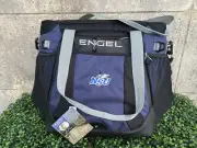 Engel Blue Gray 30 Quart Insulated Water Resistant Backpack Cooler Bag Soft New