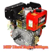 50KG 5.5L 4 Stroke 411cc Air Cooling Single Cylinder 10HP Diesel Engine 3600rpm