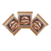 Ernie Ball Guitar Strings 3 Sets Acoustic Earthwood Phosphor Bronze Light 11-52