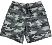 Gymshark Arrival Camo Short Size XL Gray Black Gym Athleisure Active Workout