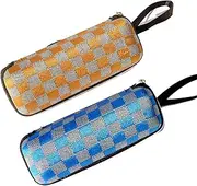 Sehnsucht EVA Zipper Case Portable Hard Case Cover for Reading Glasses,Insulin Pen Men Women Kids