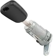 Lock Cylinder for Peugeot 407 307 2000-2008, Front Left Door Lock Barrel Cylinder Cylinder with Keys 9170R5/9170R4