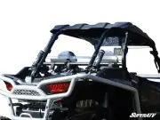 SuperATV Clear Polycarbonate Rear Windshield for Polaris RZR XP 1000 (2014-2023)