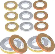 SHERCHPRY String Iridescent Curling Ribbon Wide Ribbons for Wrapping Art Crafts and Party Decorations Each for Weddings Birthdays and Christmas Celebrations