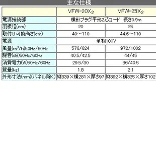 日本代購 TOSHIBA 東芝 VFW-25X2 窗型 換氣扇 排風扇 單向排風 可另購防蟲網