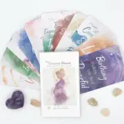 Conscious Mama Pregnancy & Birth Support Affirmation Cards Deck Set Shower Gift