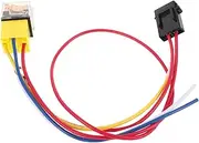 Gatuida Horn Connector Adapter 12v Car Truck Wiring Harness Kit Replacement for Air Pump