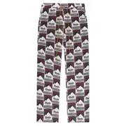 [RHUDE] Moonlight Bordeaux Silk Pj Pants