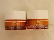 2x Origins GinZing Refreshing Eye Cream Brighten depuff (5 ml /.17oz )